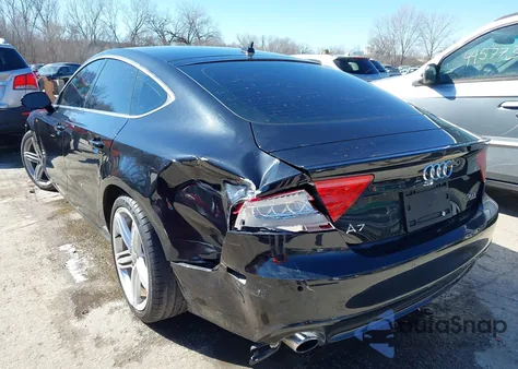 2012 Audi A7 Premium from USA, damaged, VIN WAUSGAFC0CN003190